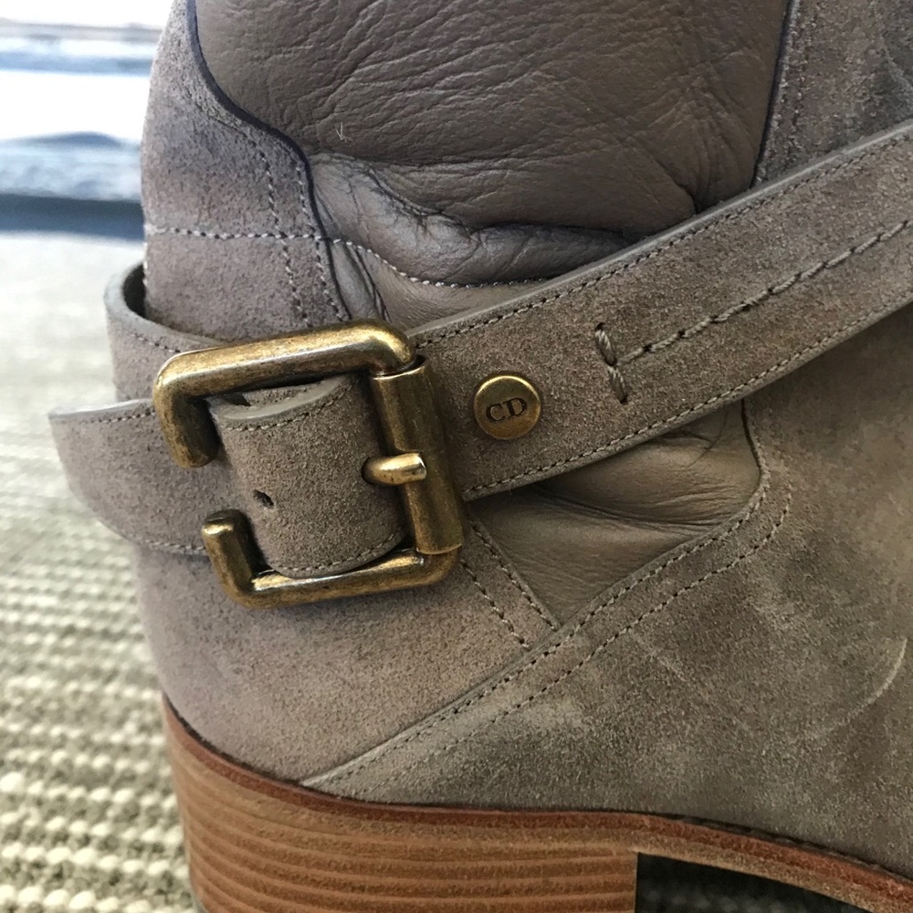 Christian Dior Nubuck/Leather Mid-Calf boots 41 - Picture 10 of 15
